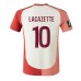 Maillot de foot Olympique Lyonnais Alexandre Lacazette #10 Troisième vêtements 2024-25 Manches Courtes